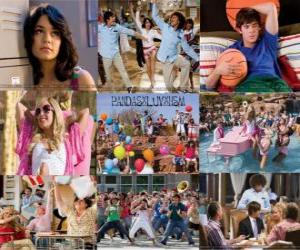 Puzzle Πολλές φωτογραφίες του High School Musical 2